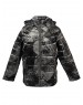 Printed Boys Jacket Printed Metallic Black Jacket 